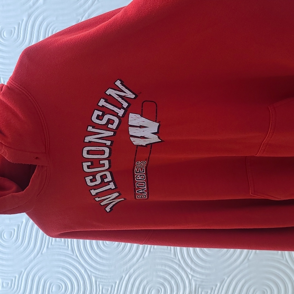 Red Wisconsin Hoodia 2XL